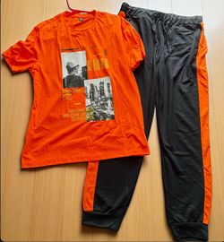 Orange And Black Set