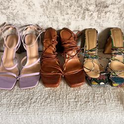 Women Heels Size 9&10