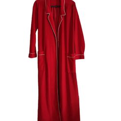 Pierre Cardin Paris New York Red Size Medium Robe Vintage Perfect Condition