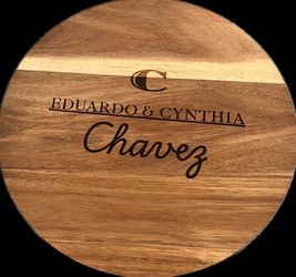 Custom Engraved Lazy Susan 15”