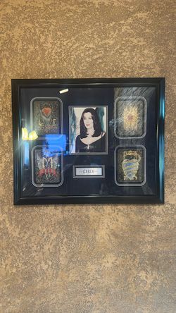 Cher Autographed Framed With Certificate Of Authenticity