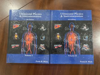 Ultrasound Physics & Instrumentation Vol 1 & 2 4th Ed. Miele