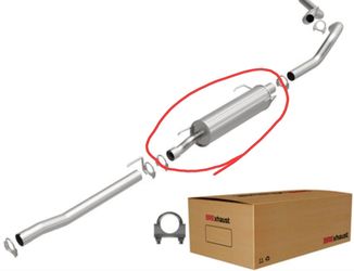 💝 BRExhaust Direct-Fit Exhaust System Kit (only muffler)