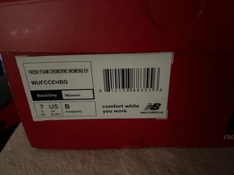new balance steel toe shoes women's size 7