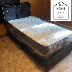 Package Deal!!! Brand New Twin Bed Frame With Mattress Set, In Stock NOW!!!