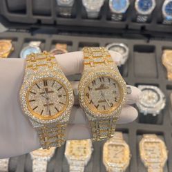 Fully Iced Out with VVS Lab Grown