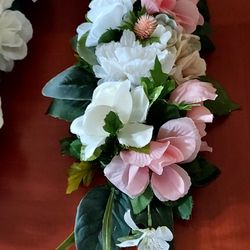 New Wedding Backdrop Swag Pinks