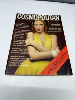 TITLE Vintage Cosmopolitan Magazine April 1972 Burt Reynolds Centerfold Complete