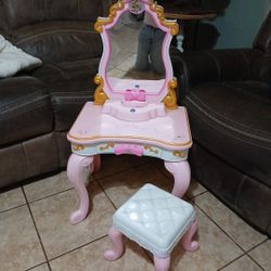 Disney Vanity For Kids  In Pink From Target