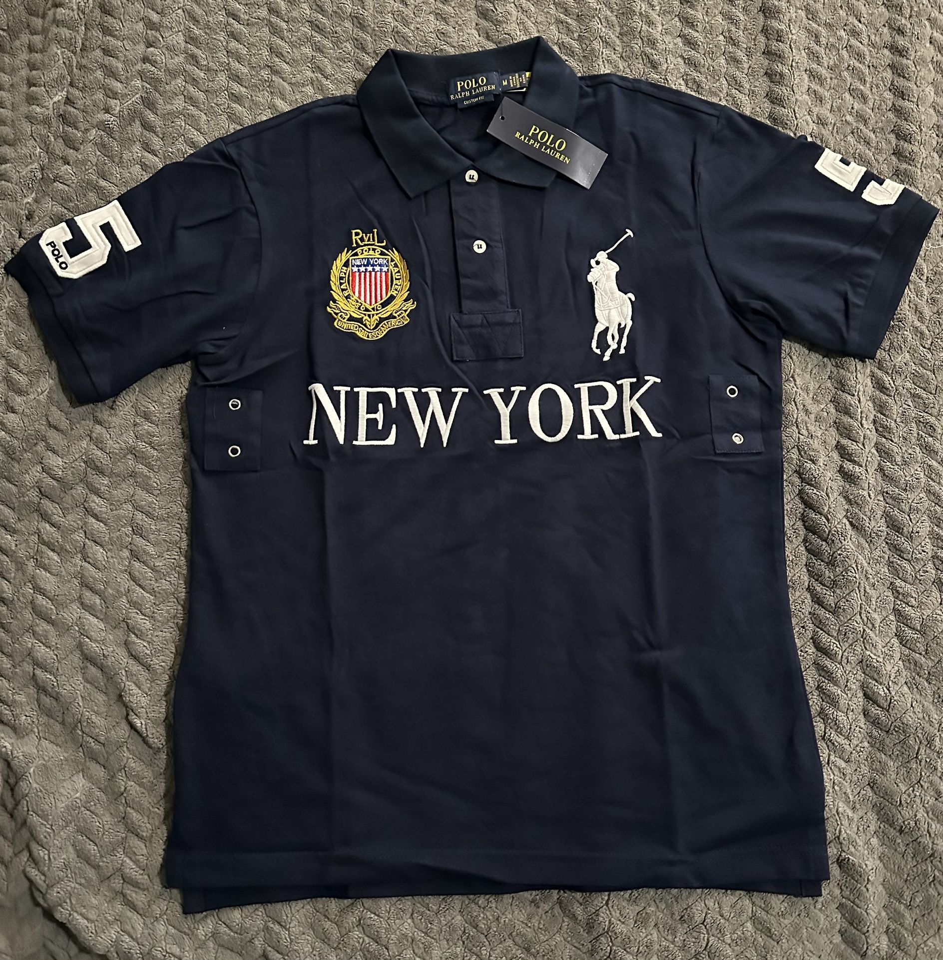 Navy Ralph Lauren New York Polo Shirt