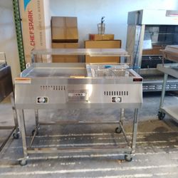Taco Cart With Fryer 