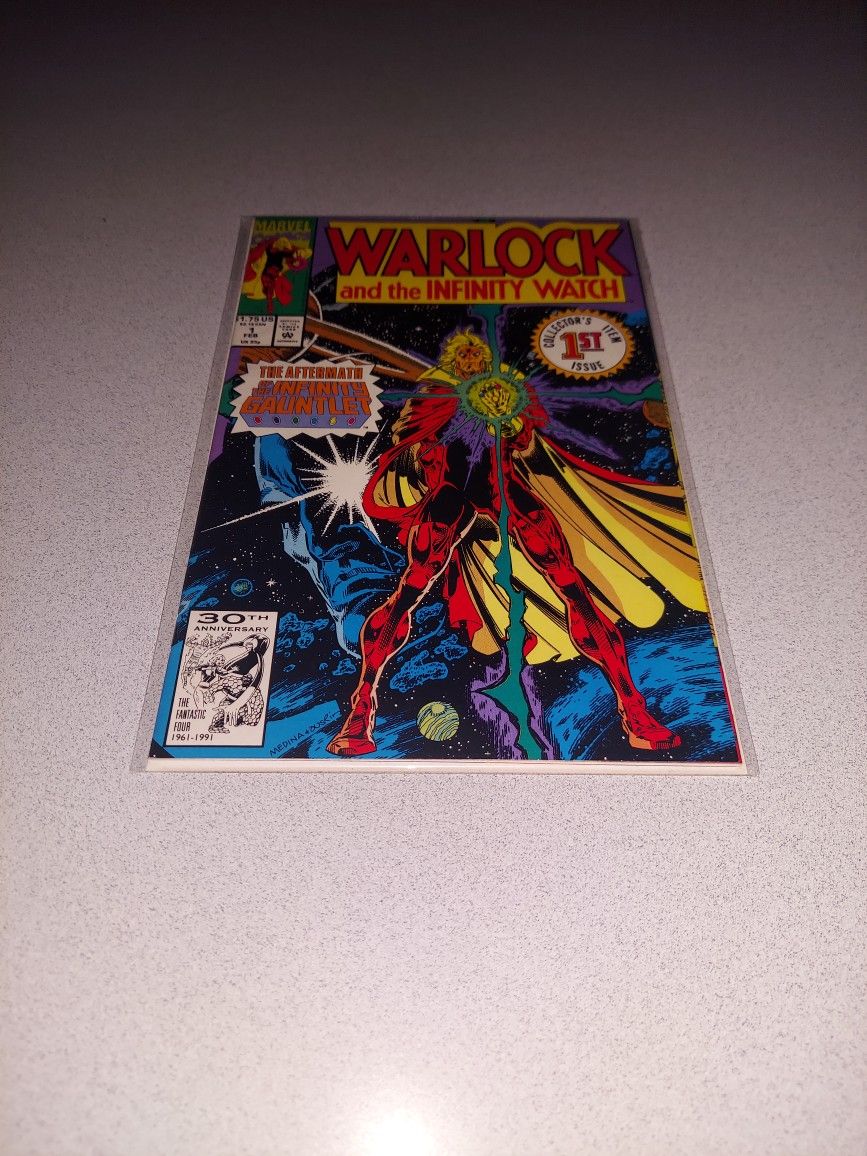 1992 WARLOCK AND THE INFINITY WATCH #1 COMIC 