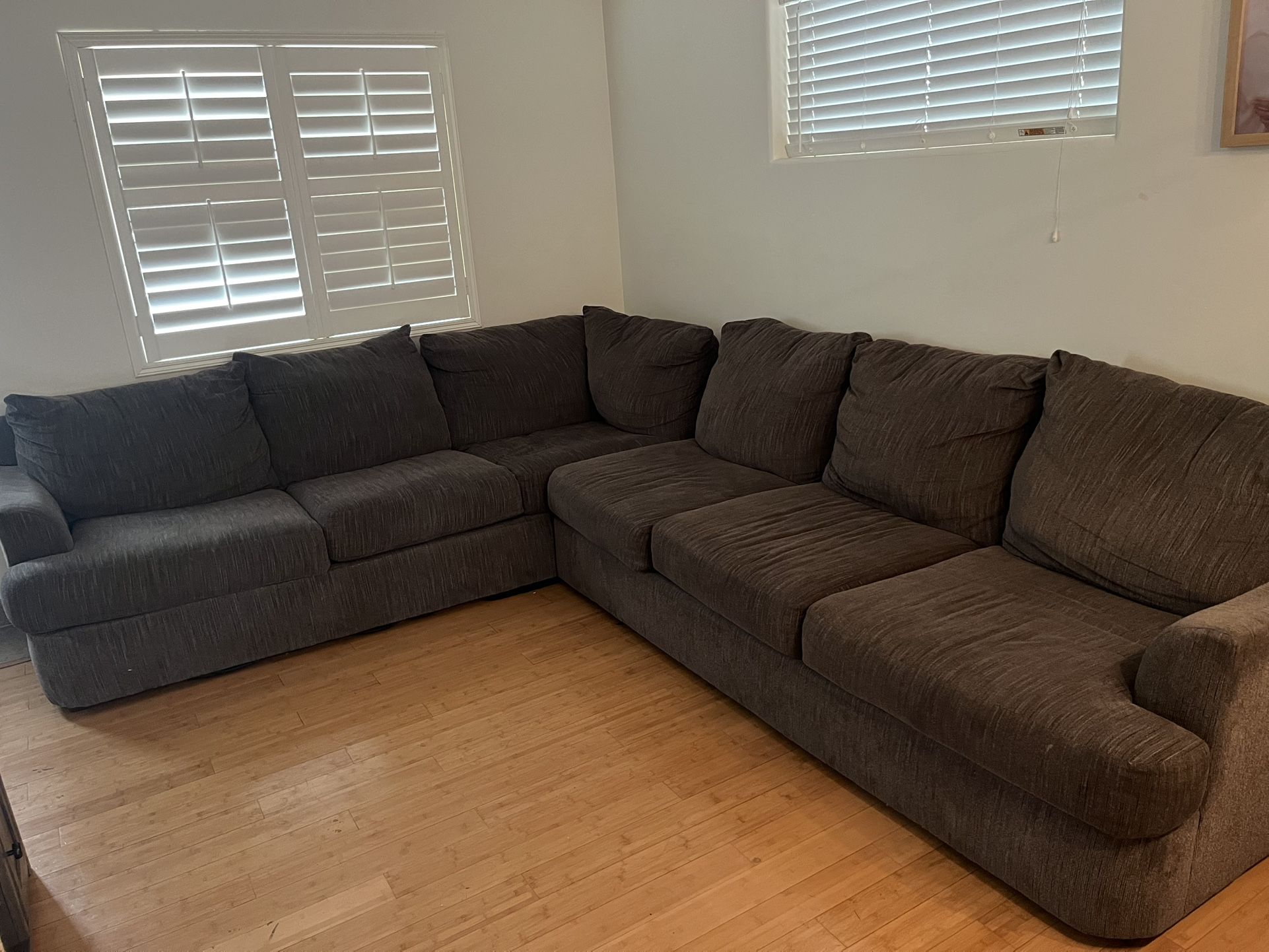 L Shaped couch