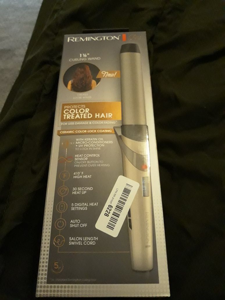 Remington pro 1 1/4" curling wand