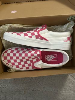 Vans // Pink Slip Ons