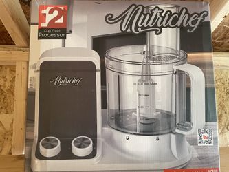 Nutrichef 12 Cup Food Processor Blender New