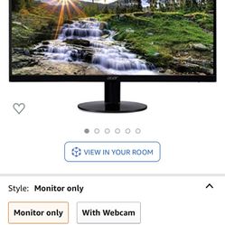 Acer Computer Monitor