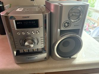 Sony CMT-HP7 AM/FM. ONE SPEAKER 