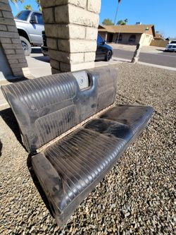 Impala Rear Seat