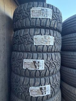 33x12.50r18 pegasus rt installation and balance include and we finance