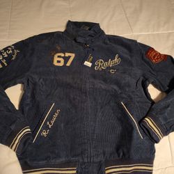 Men's Polo Varsity Jacket 