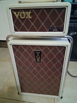 Used Vox Mini Super Beetle mini stack guitar amp - Cream