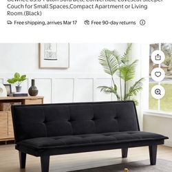 Very Nice Couch Sofa Bed It Brand New And Black 