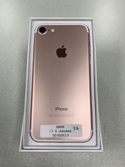 iPhone 7 32gb 🍏🍏🔥🔥🔥PRICE DROPPED 🔥🔥🔥🔥unlocked excellent condition! $189🍏🍏🔥🔥.