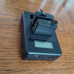 2 Pack Batteries For GoPro 5,6,7, and 8