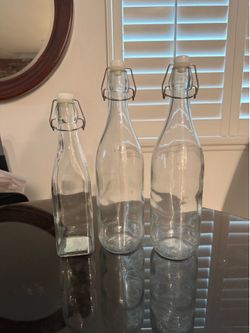 Glass bottles
