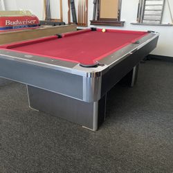 Pool Table 8ft Ohaulsen ( Free Delivery & Set Up & New Color Felt Of Your Choice