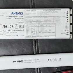 CE INTEGRATED LED AC + EMERGENCY DRIVER 18450X (184500/184501)