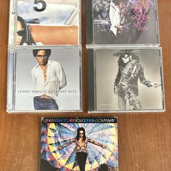 Lenny Kravitz CD Lot Of 5 