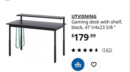 Gaming desk