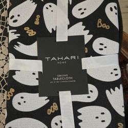Halloween Ghost Tablecloth Oblong 