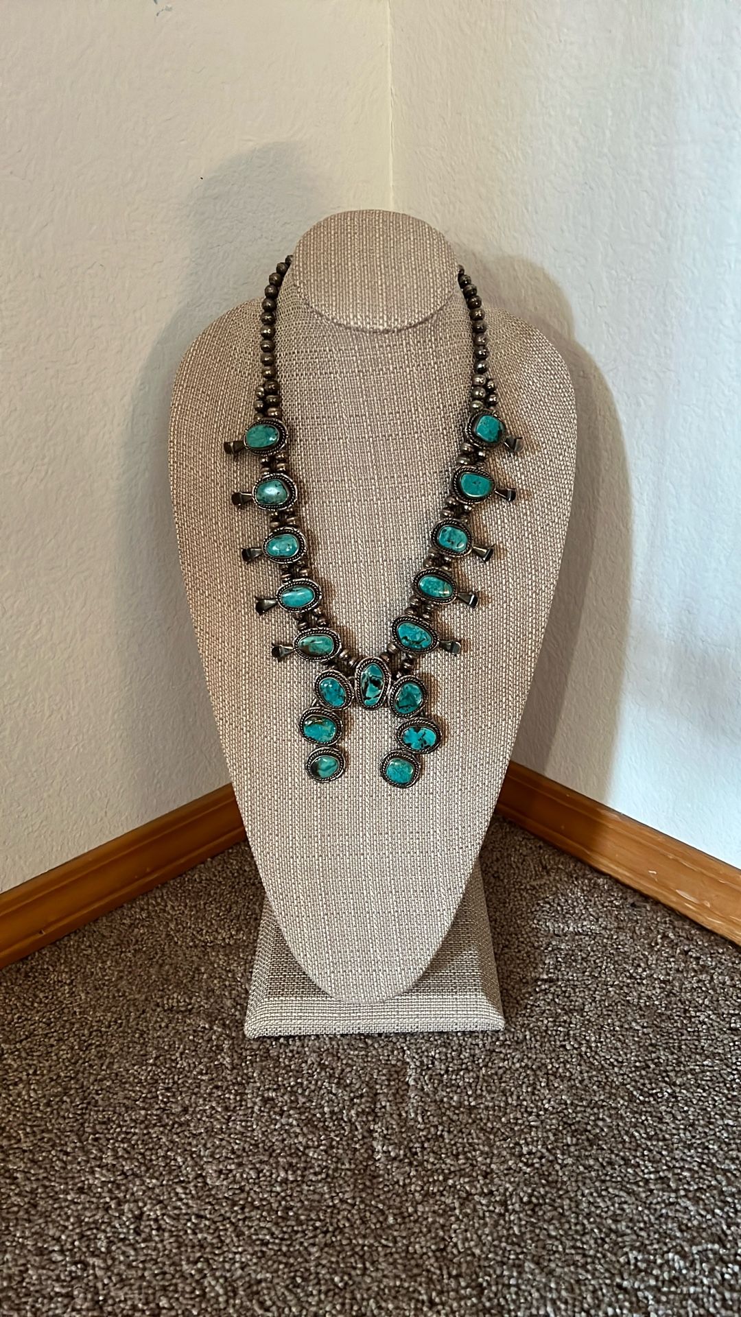 Large Turquoise Necklace