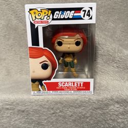 GI Joe Scarlett Funko Pop