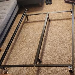 Adjustable Bed Frame With Full Size Box Spring