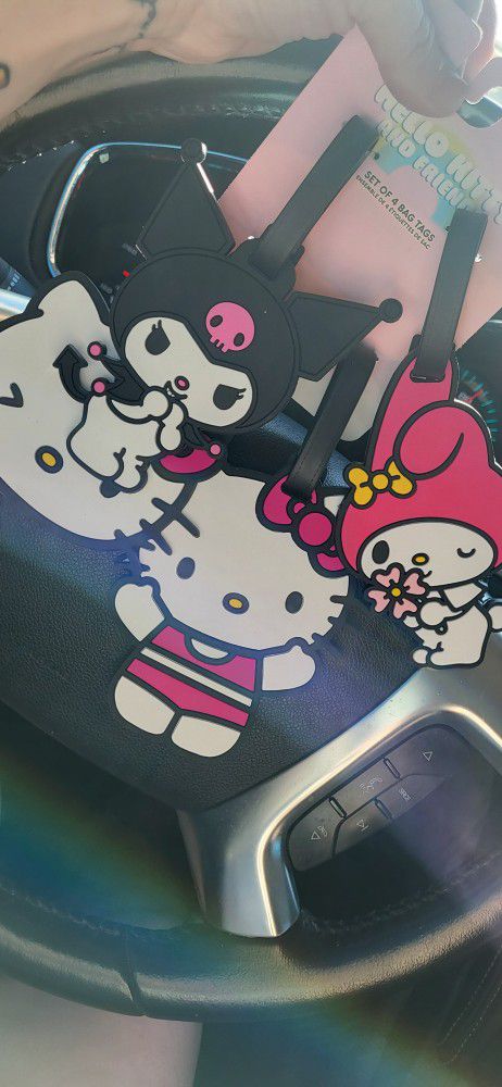 Hello Kitty Luggage Tags