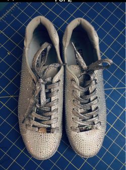 Rhinestone Tennis Shoes