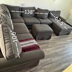 Sofa And Ottoman 