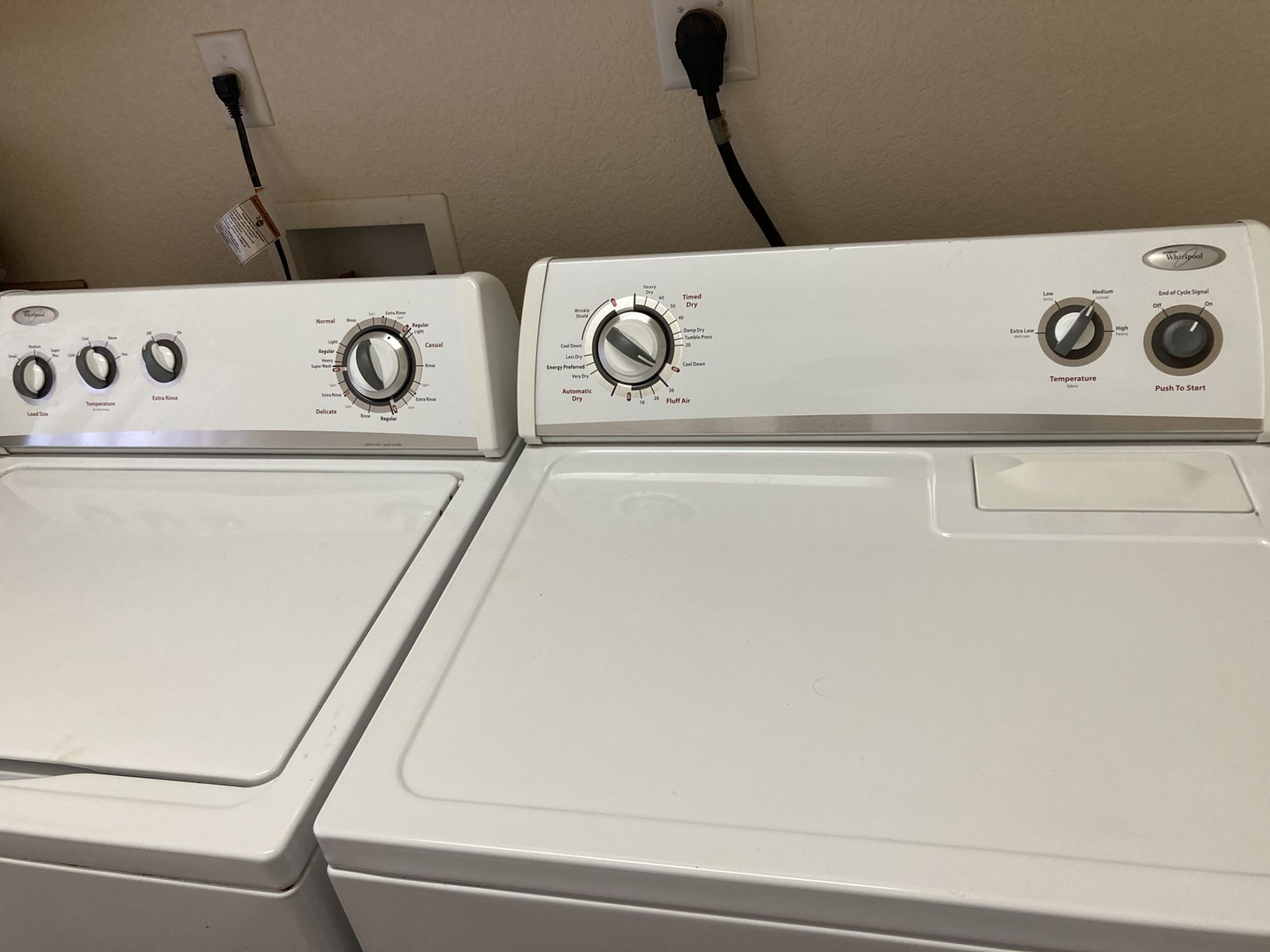 Whitlpool Washer/Dryer