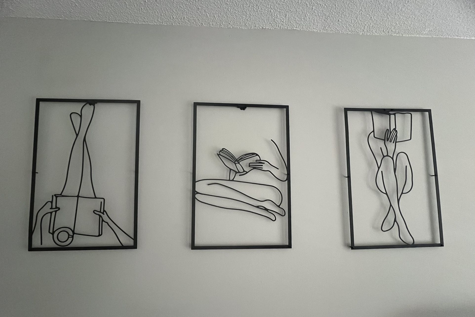 Metal Wall Art: Set of 3