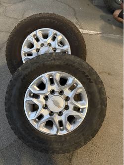 Tired and rims