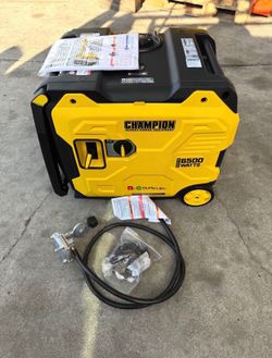 Champion Power Equipment 6500-Watt Recoil Start Gasoline and Propane Powered Dual Fuel Inverter Portable