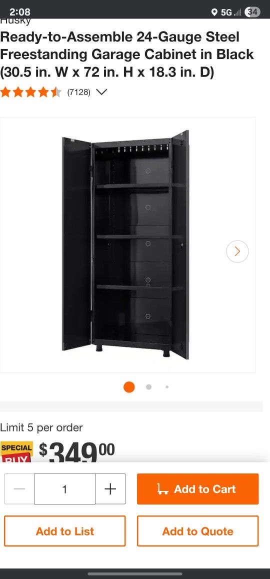 Husky Tool Cabinet