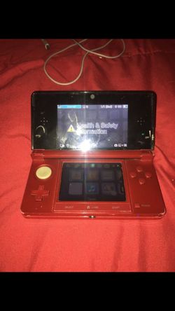 Red Nintendo 3Ds
