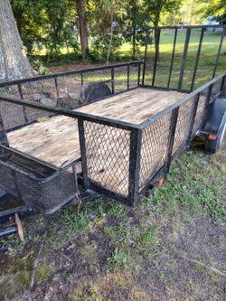 Leonard 6.5'×12' with 2ft sides UTILITY TRAILER