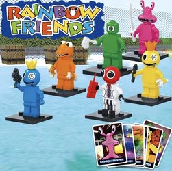 Rainbow Friends Legos Set (6pcs)