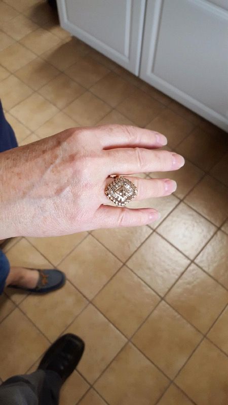 50yr old 10 carat diamond ring